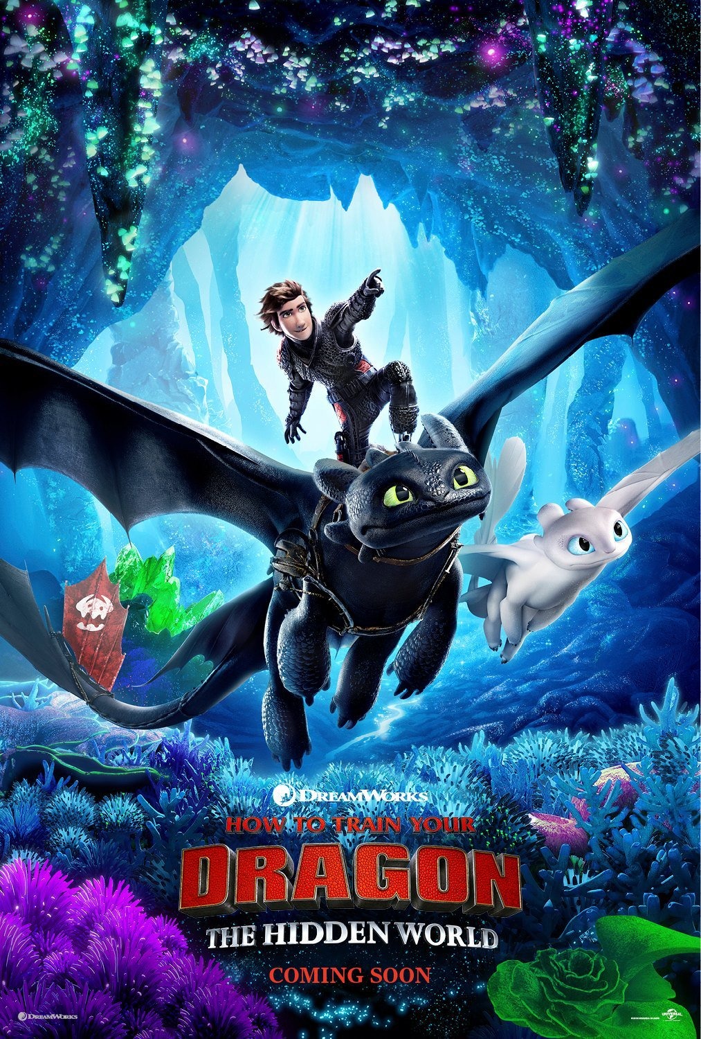 HOW TO TRAIN YOUR DRAGON: The Hidden World (2019) poster