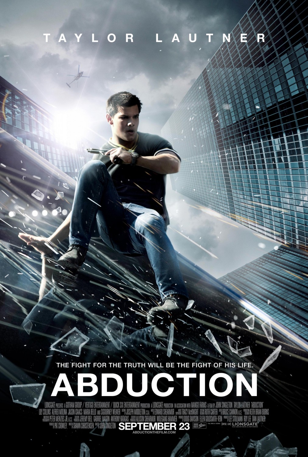 ABDUCTION (2011) poster