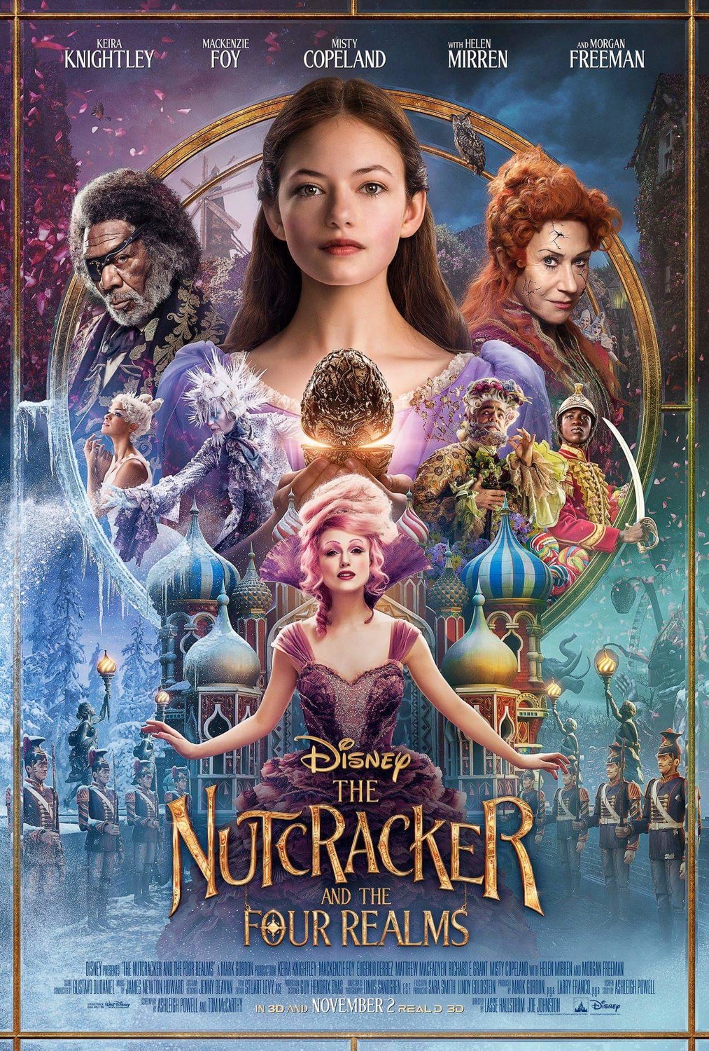 THE NUTCRACKER AND THE FOUR REALMS poster
