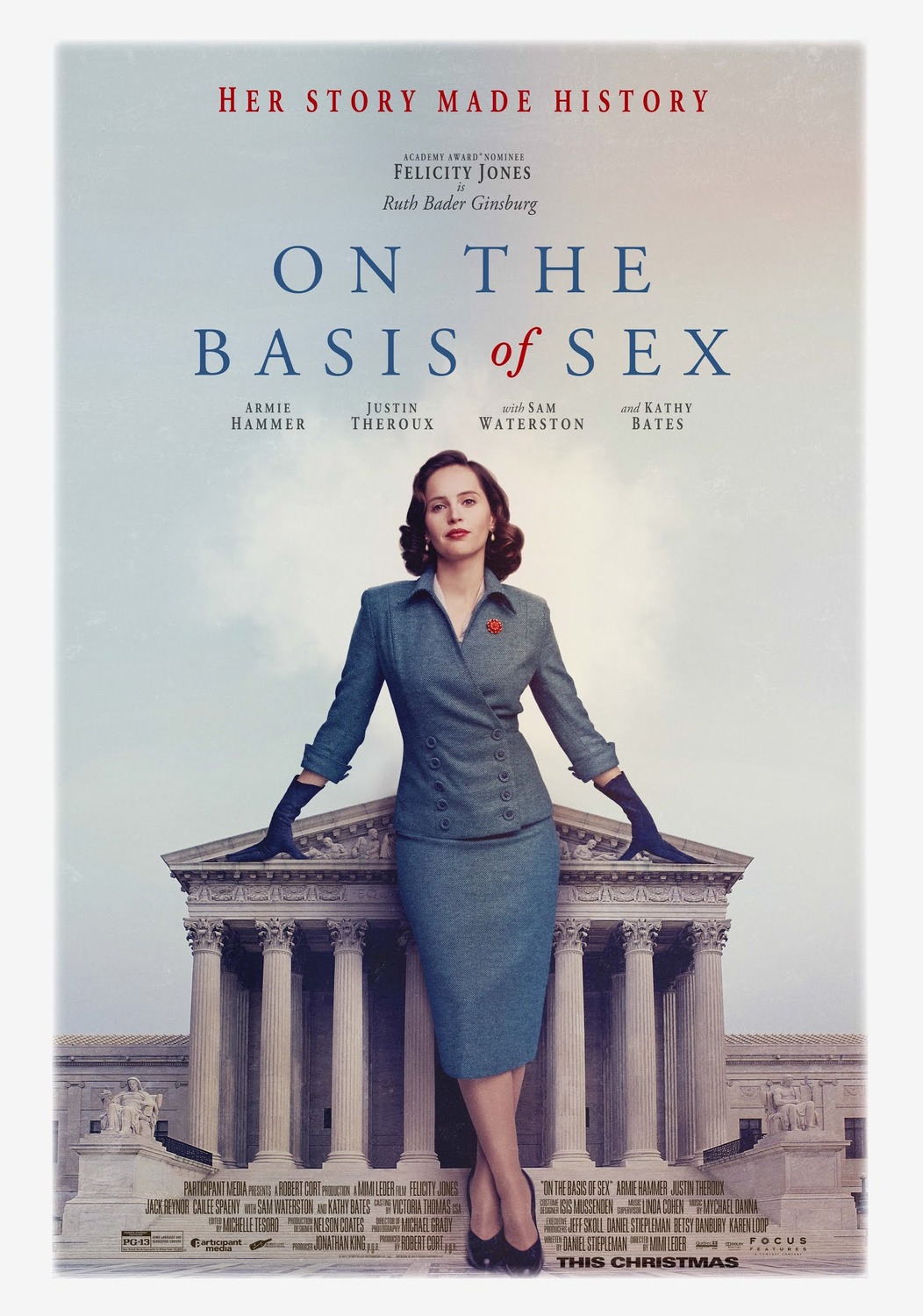 ON THE BASIS OF SEX poster