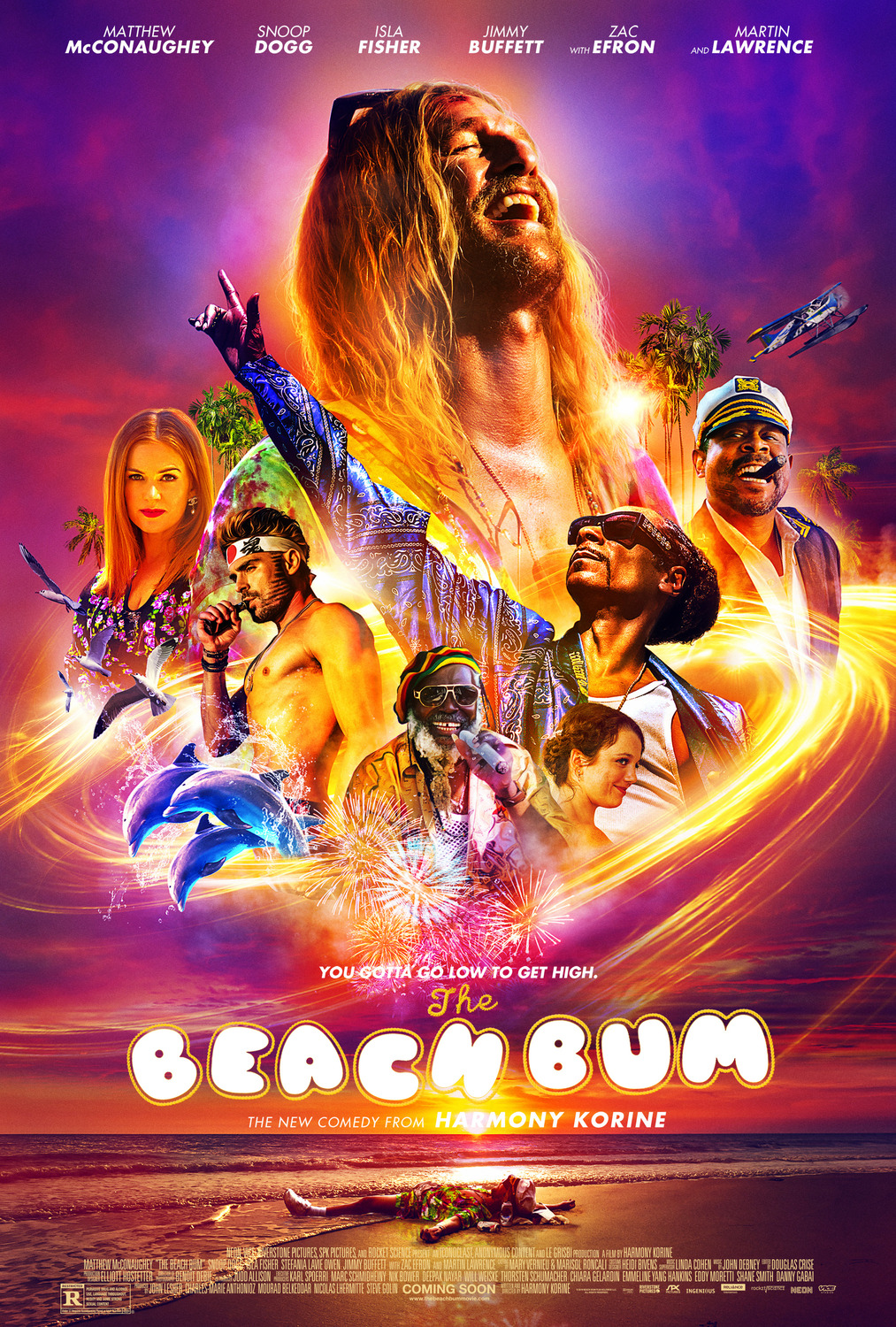 THE BEACH BUM (2019) poster