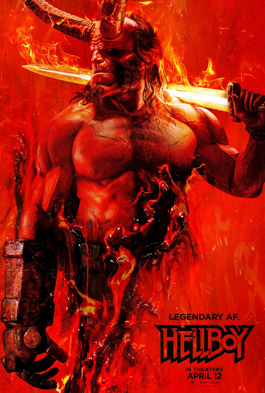 HELLBOY (2019) poster