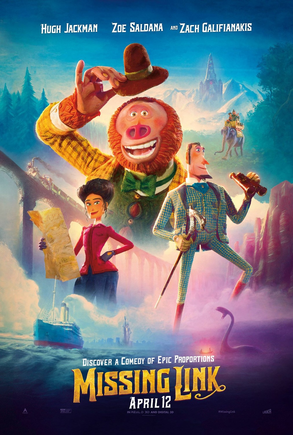 MISSING LINK (2019) poster