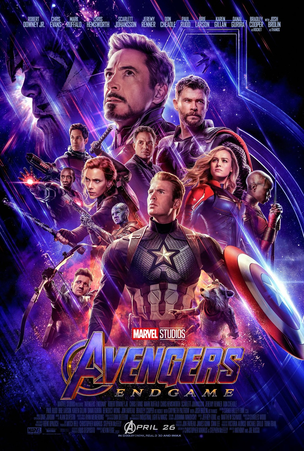 AVENGERS: ENDGAME poster