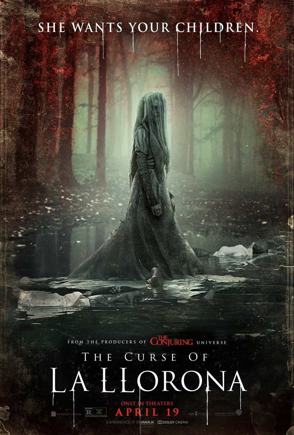 THE CURSE OF LA LLORONA (2019) poster