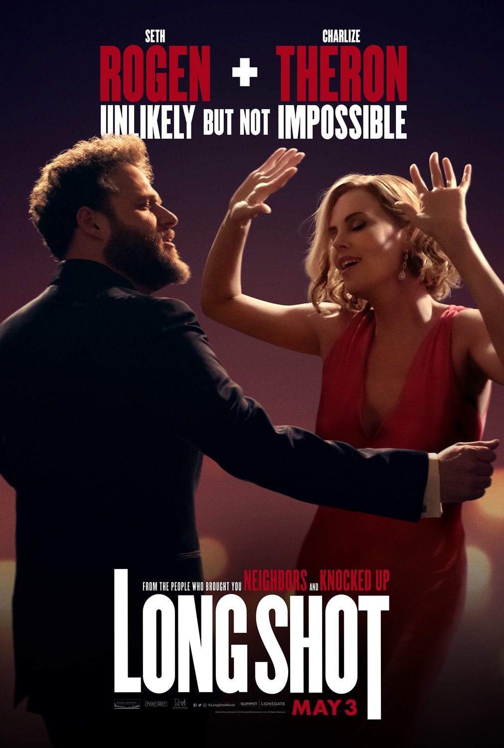 LONG SHOT (2019) poster