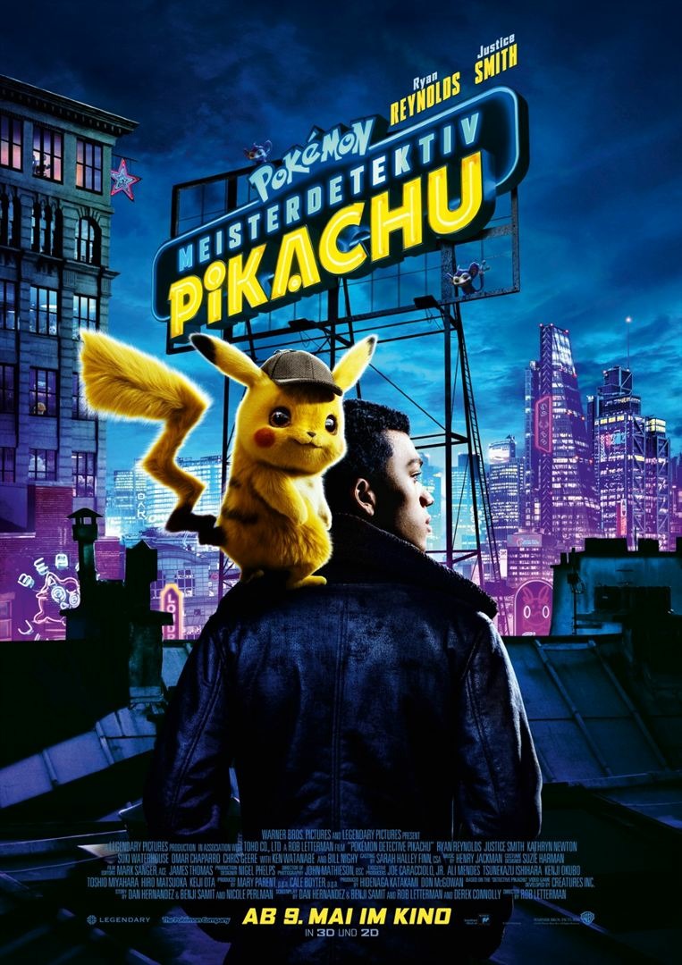 DETECTIVE PIKACHU poster