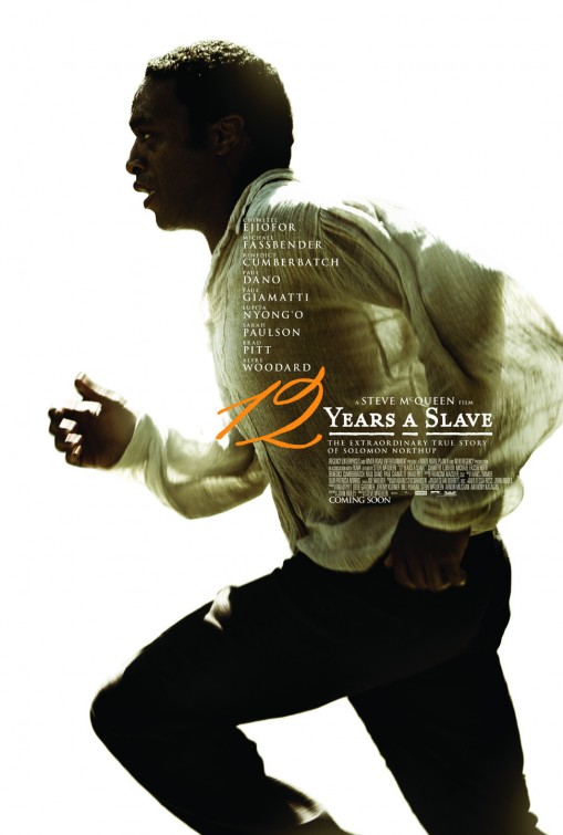 12 YEARS A SLAVE (2013) poster