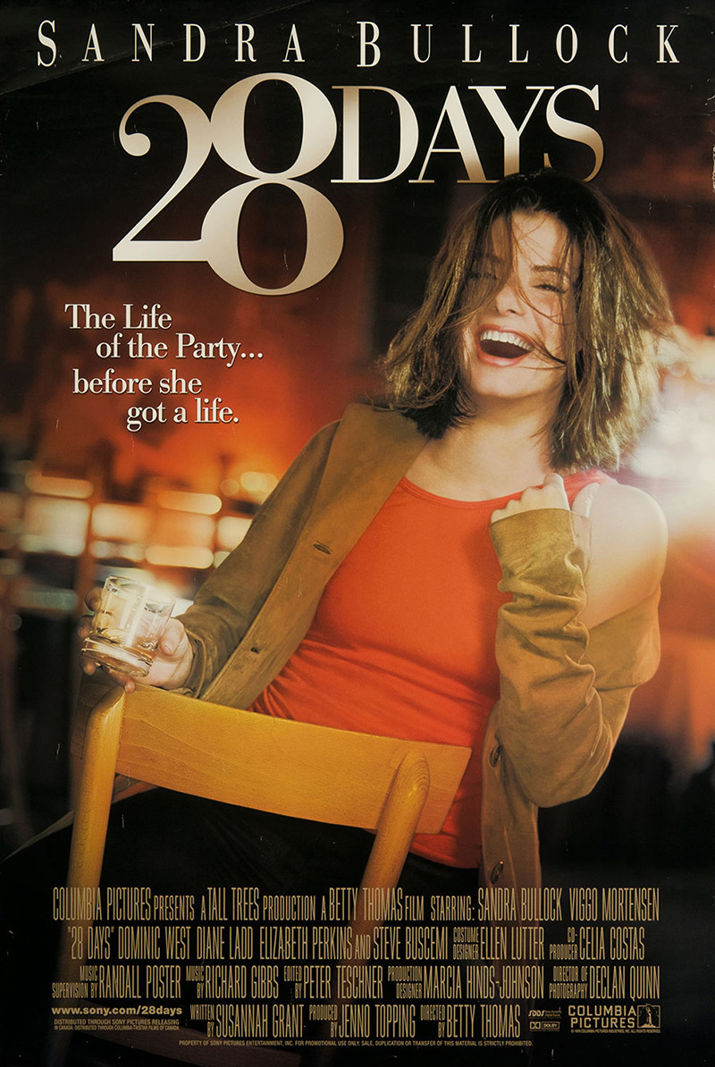 28 DAYS (2001) poster