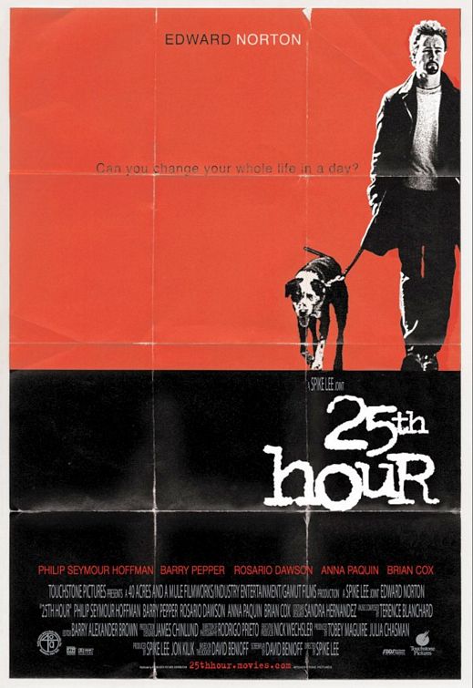 25th HOUR (2002) poster
