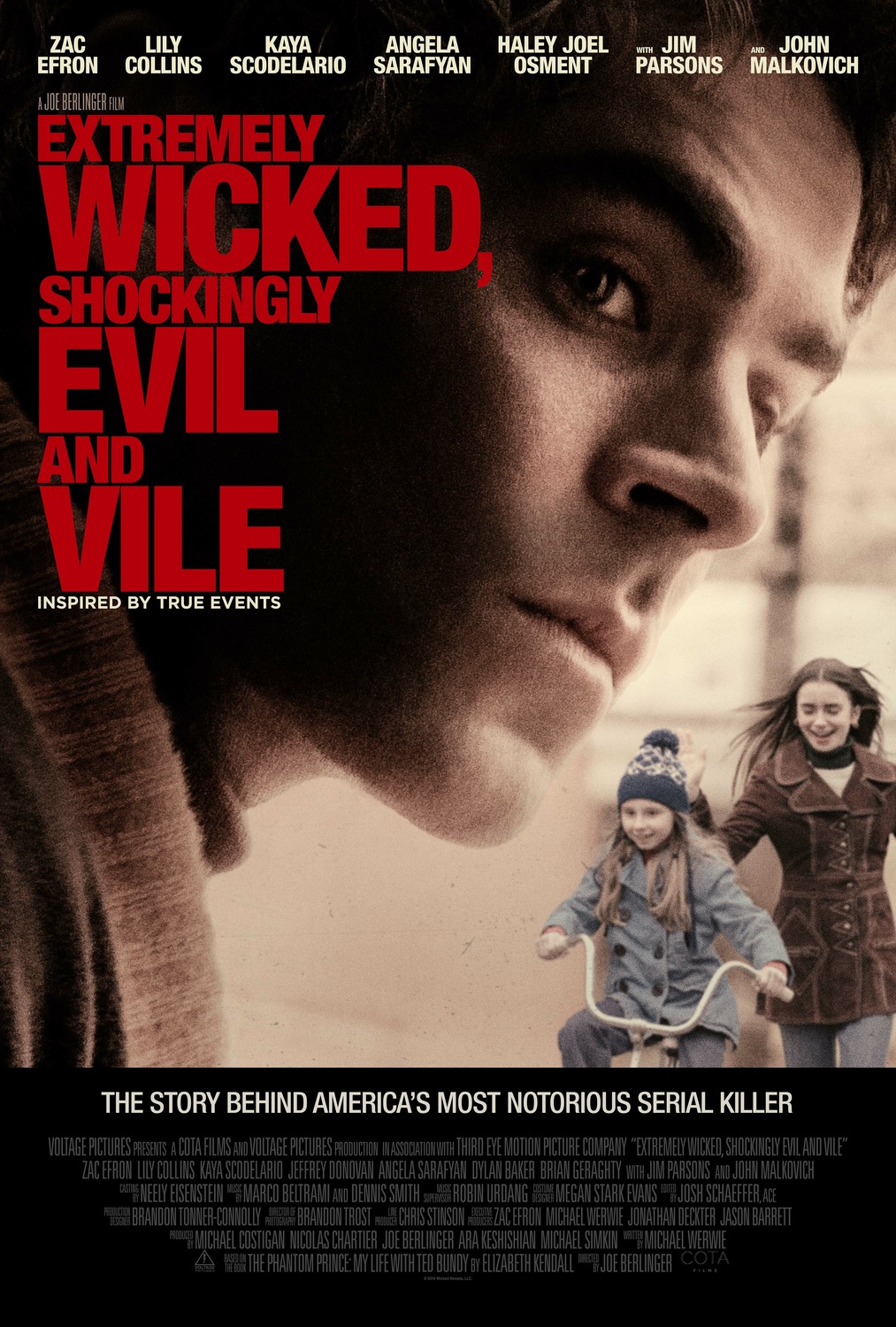 EXTREMELY WICKED, SHOCKINGLY EVIL AND VILE poster