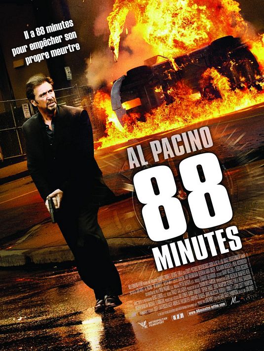 88 MINUTES (2008) poster