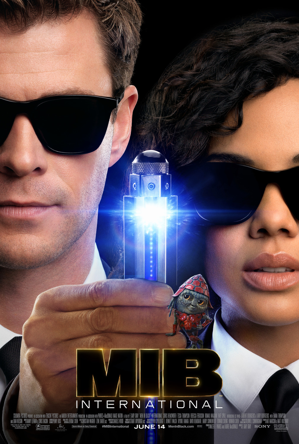 MEN IN BLACK INTERNATIONAL poster