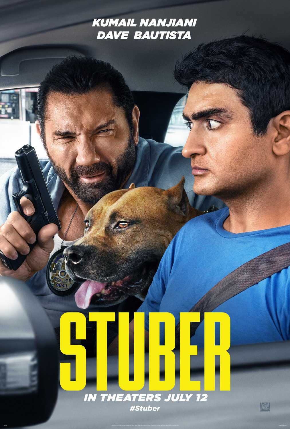 STUBER poster