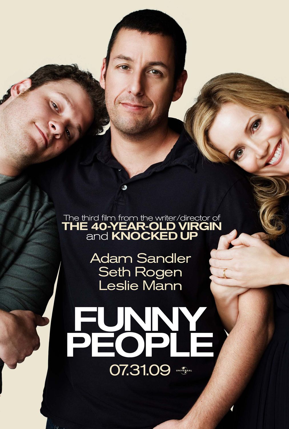 FUNNY PEOPLE (2009) poster