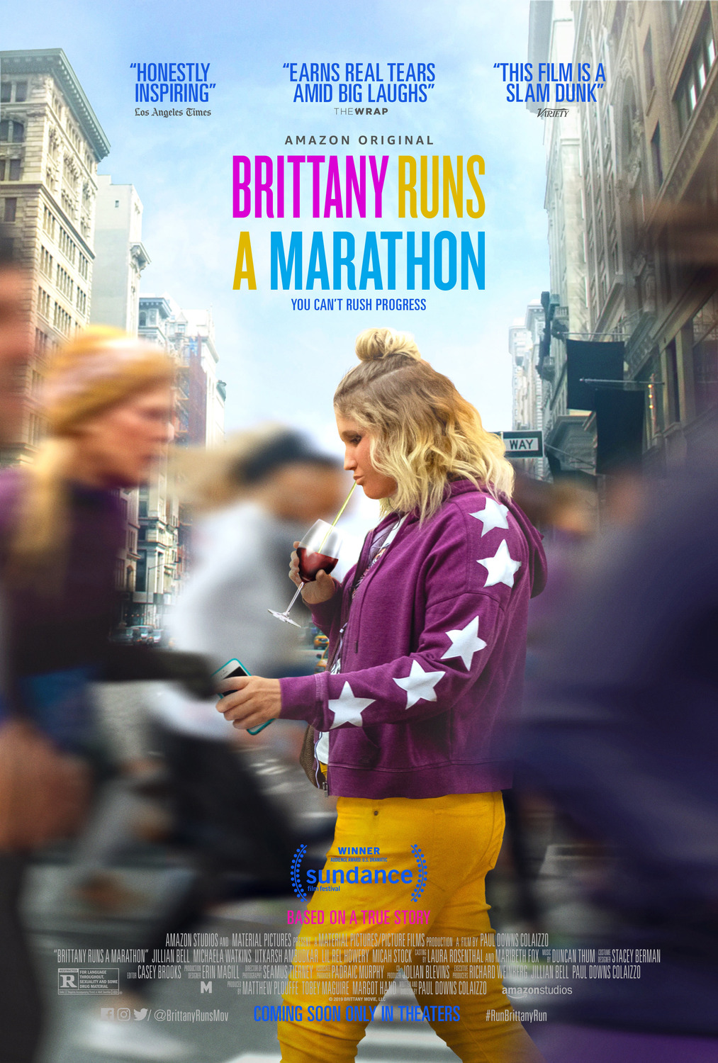BRITTANY RUNS A MARATHON poster