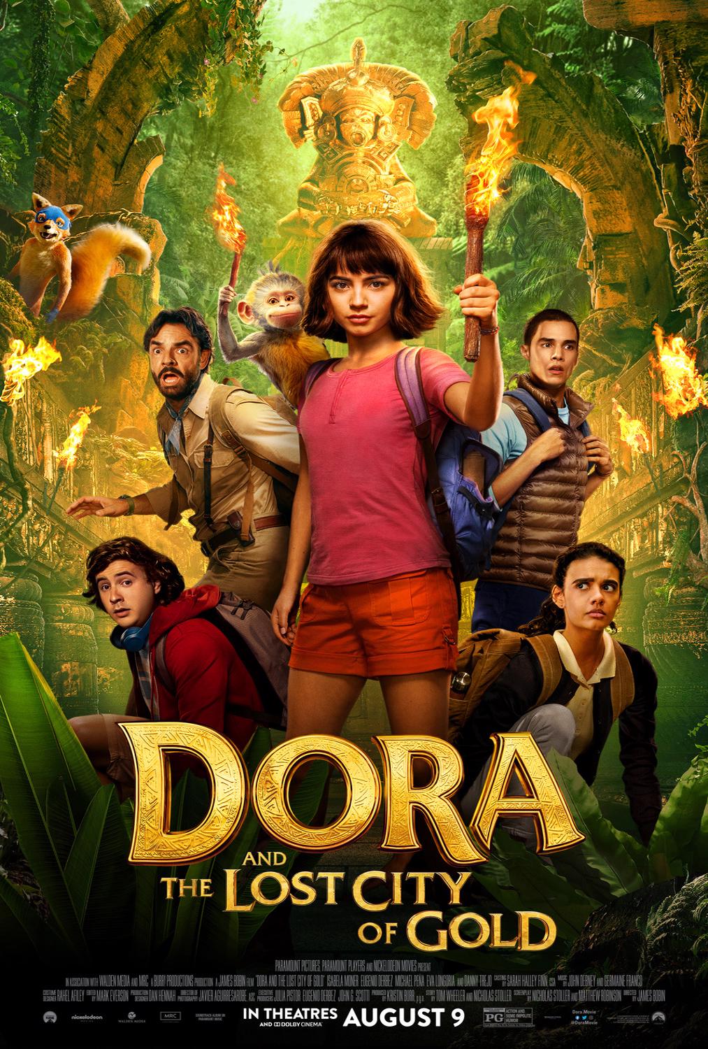 DORA AND THE LOST CITY OF GOLD poster