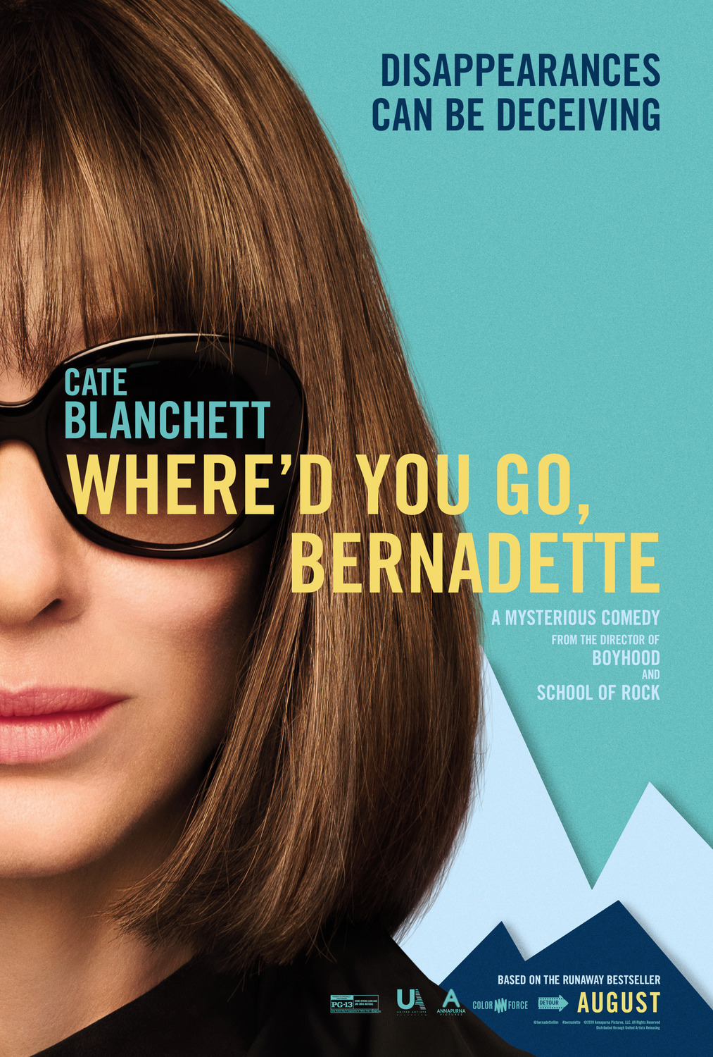 WHERE'D YOU GO, BERNADETTE poster