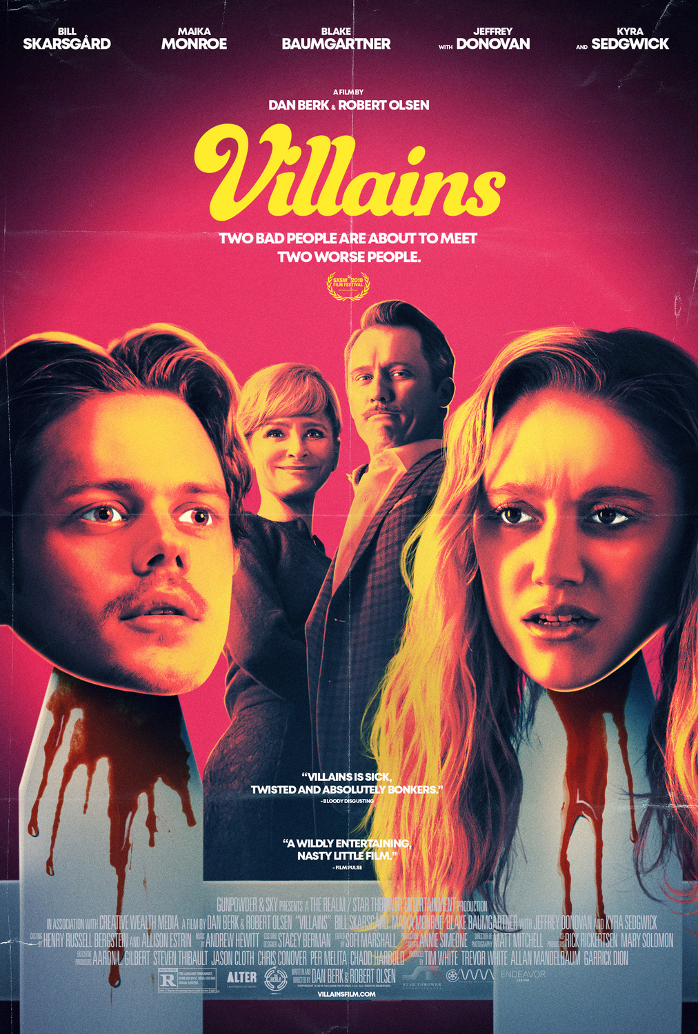 VILLAINS poster
