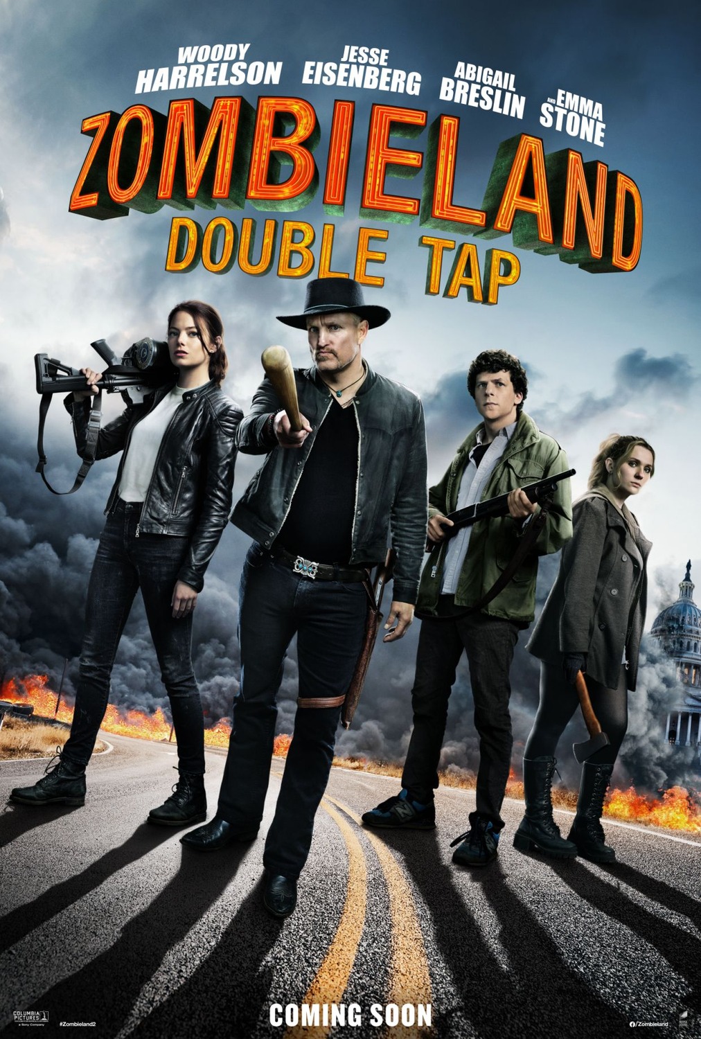 ZOMBIELAND: Double Tap poster