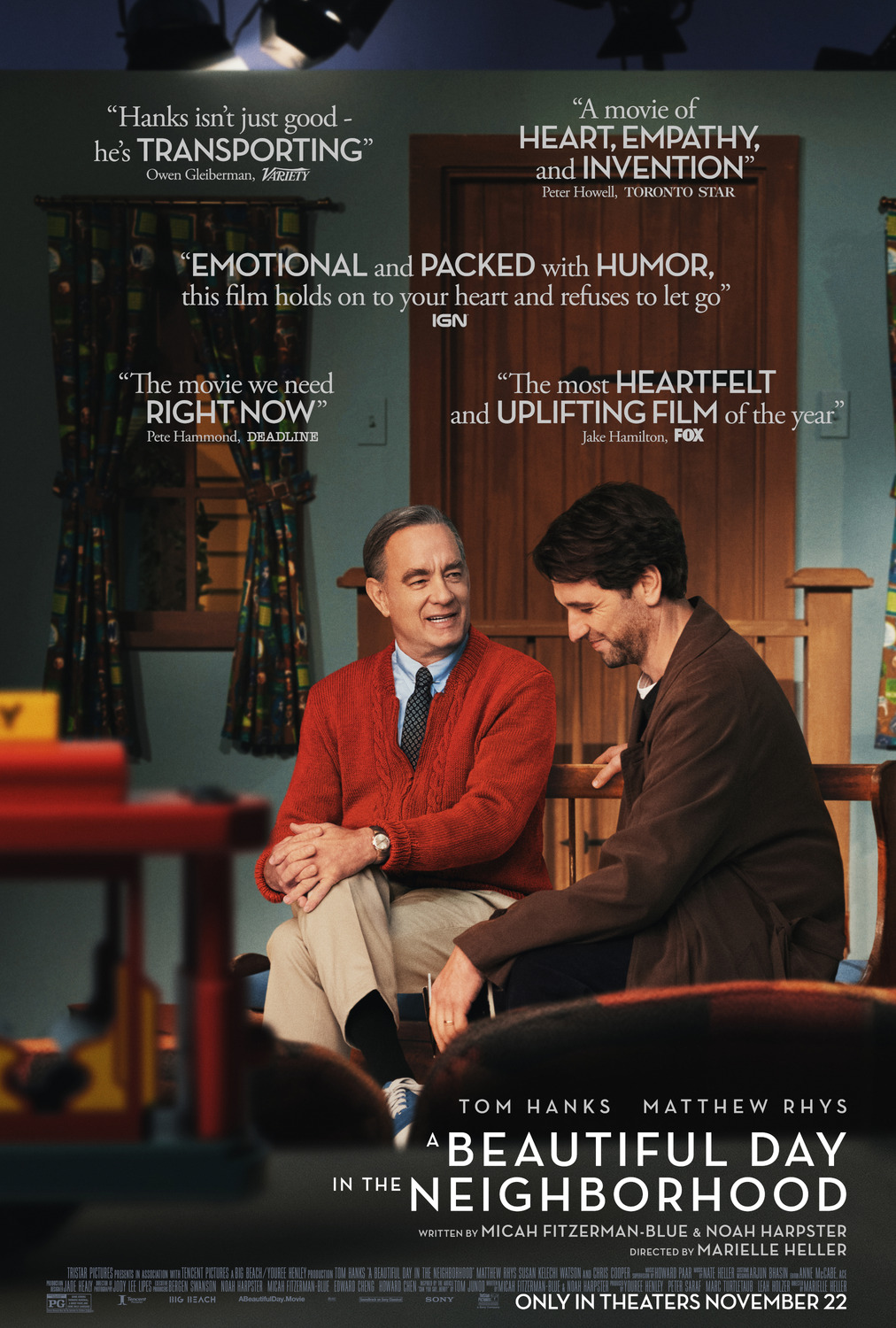 A BEAUTIFUL DAY IN THE NEIGHBORHOOD poster