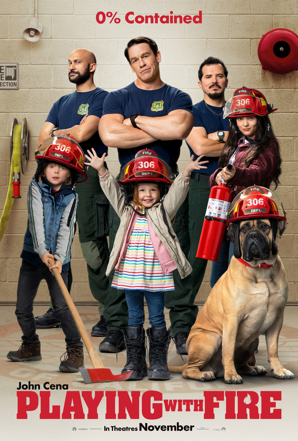 PLAYING WITH FIRE poster
