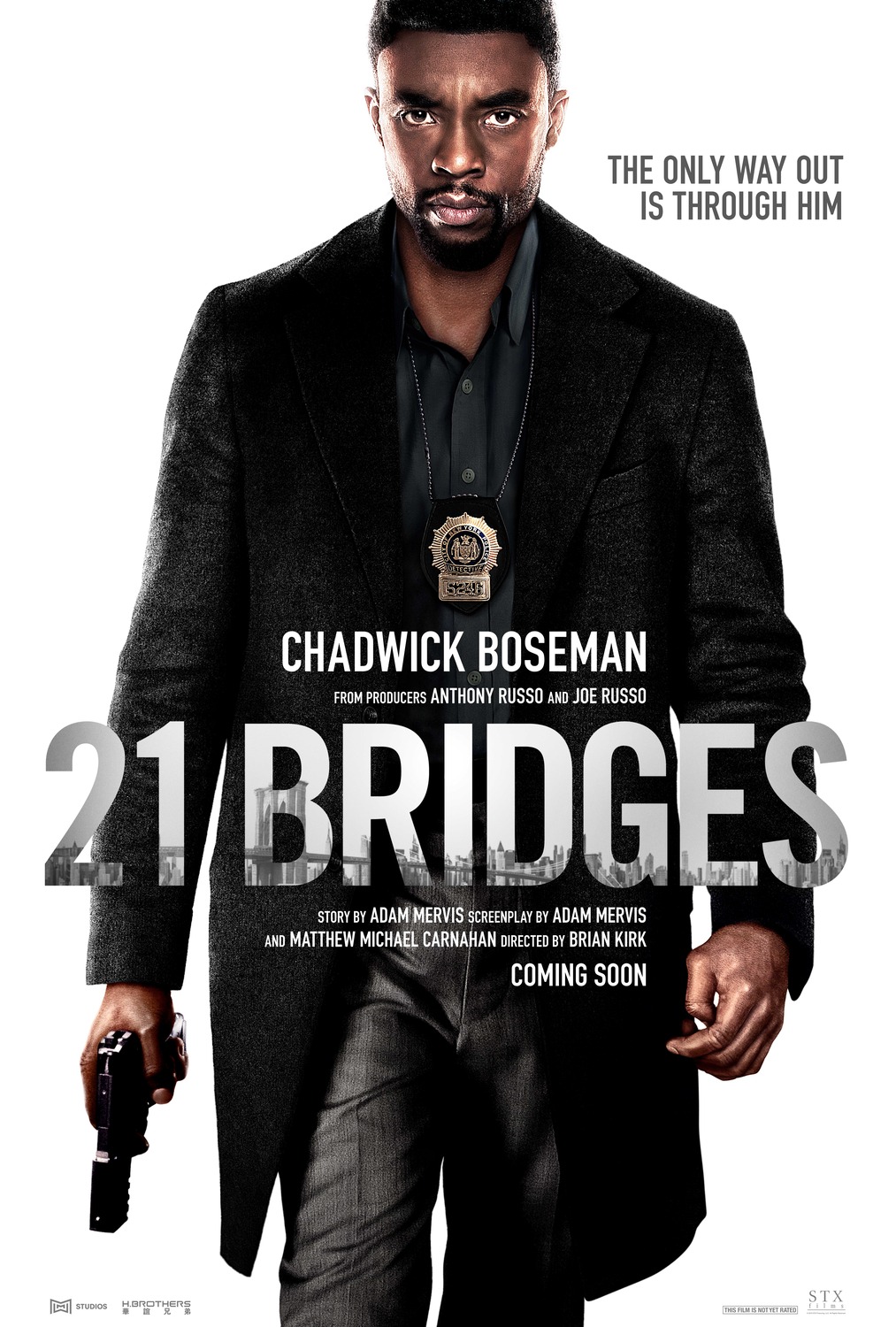 21 BRIDGES poster
