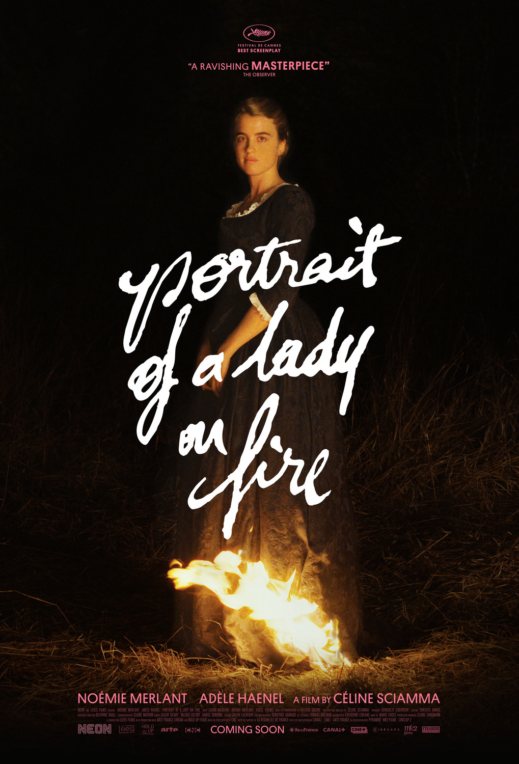 PORTRAIT OF A LADY ON FIRE poster
