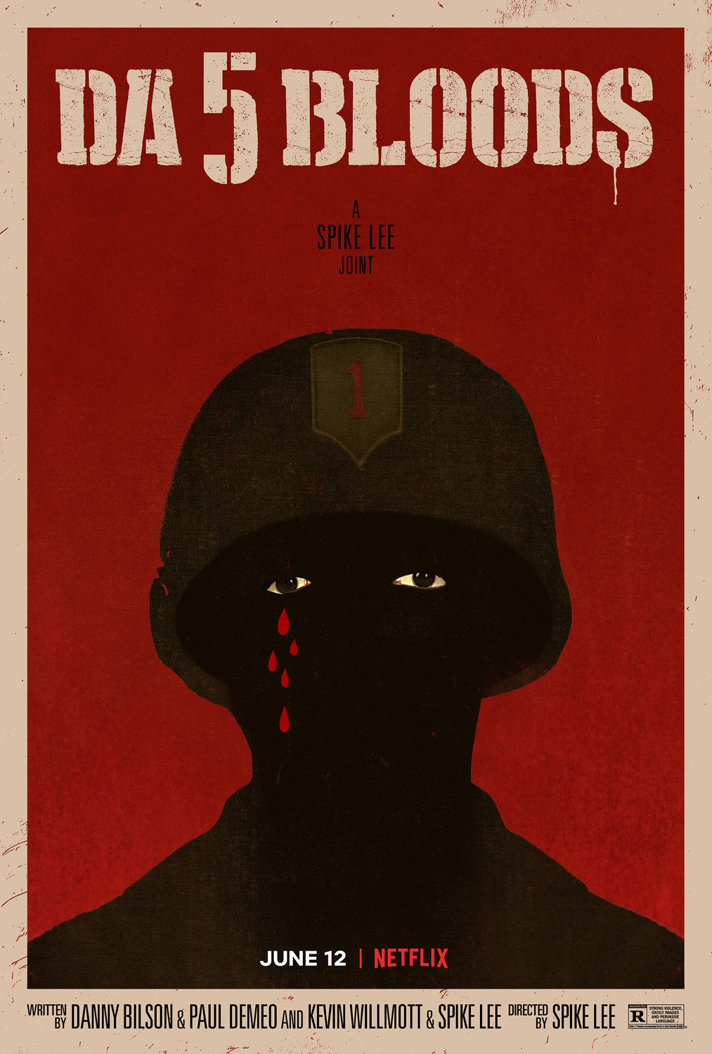 DA 5 BLOODS poster