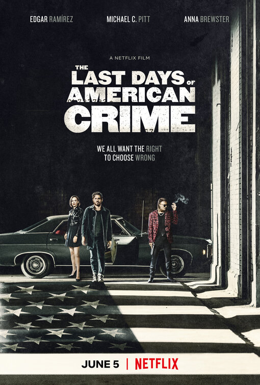 THE LAST DAYS OF AMERICAN CRIME poster