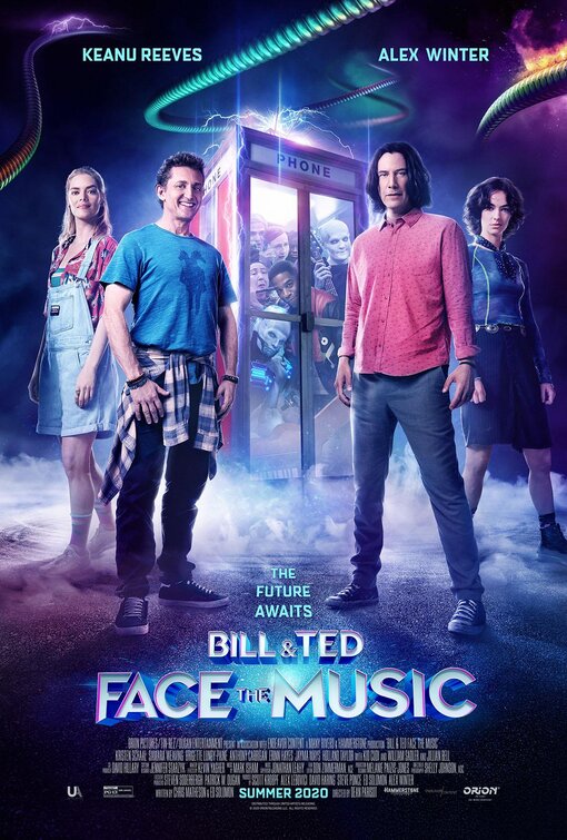 BILL & TED FACE THE MUSIC poster