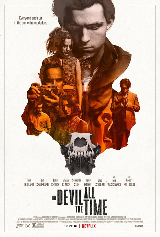 THE DEVIL ALL THE TIME poster