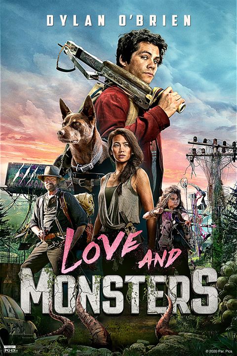 LOVE AND MONSTERS poster