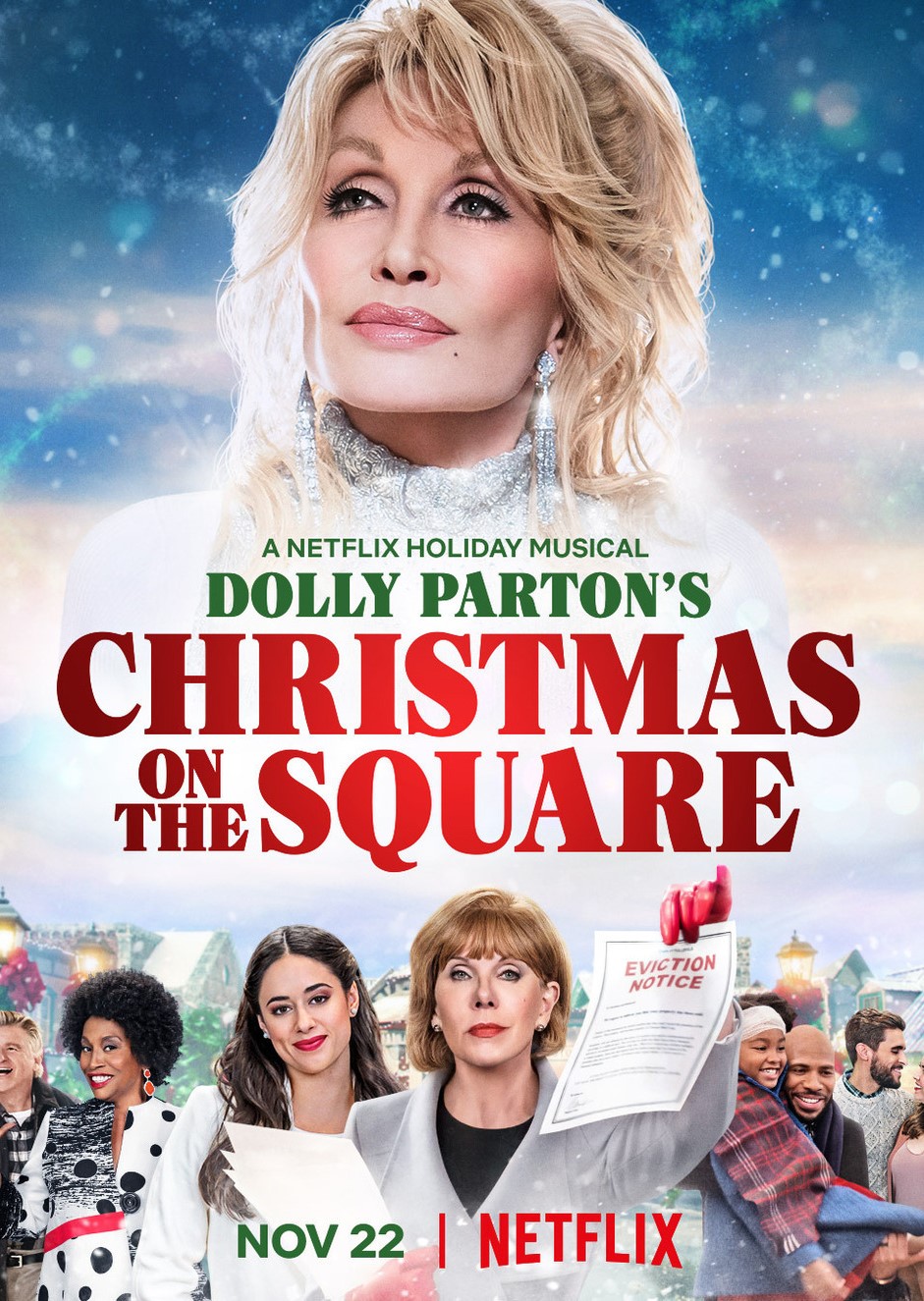 Dolly Parton's CHRISTMAS ON THE SQUARE poster