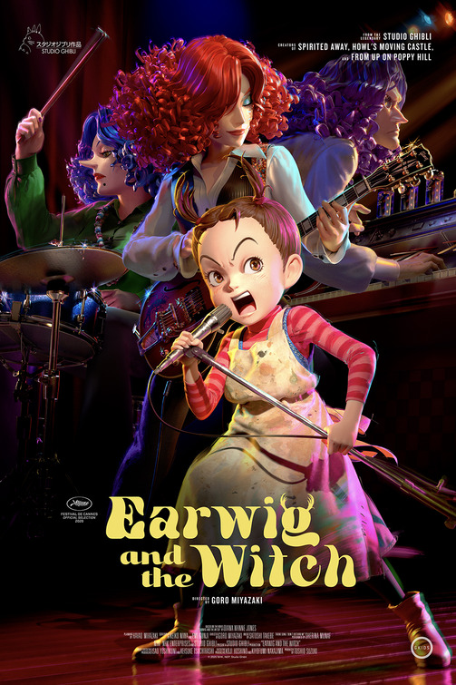 EARWIG AND THE WITCH poster