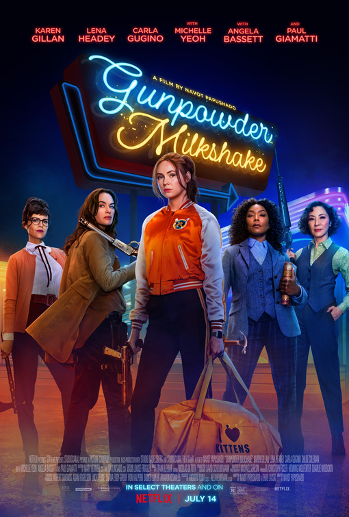 GUNPOWDER MILKSHAKE poster