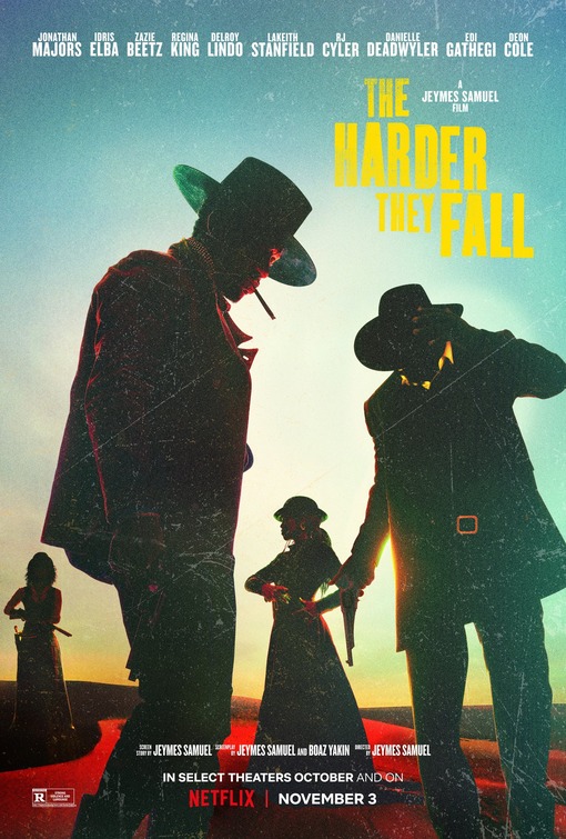 THE HARDER THEY FALL poster