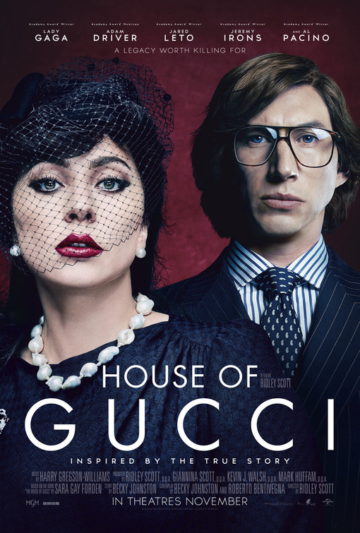 HOUSE OF GUCCI poster