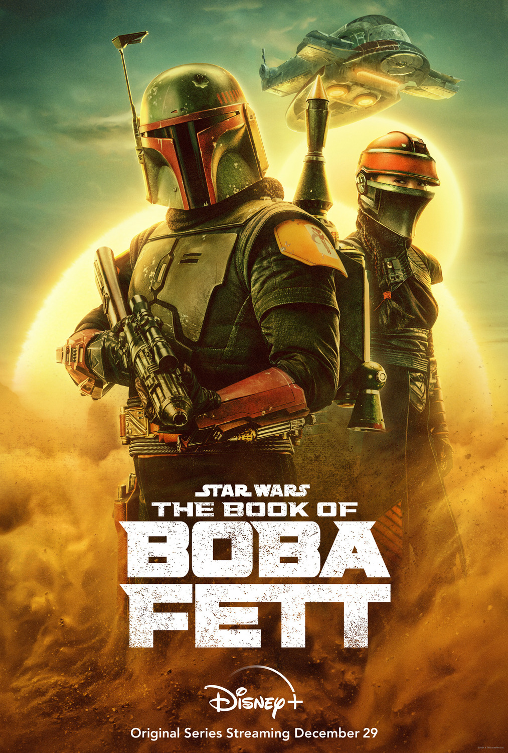 THE BOOK OF BOBA FETT poster