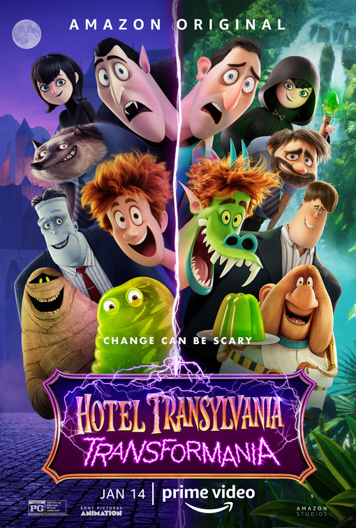 HOTEL TRANSYLVANIA: Transformania poster