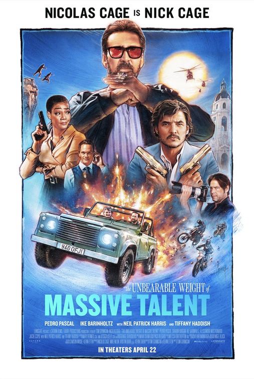 THE UNBEARABLE WEIGHT OF MASSIVE TALENT poster