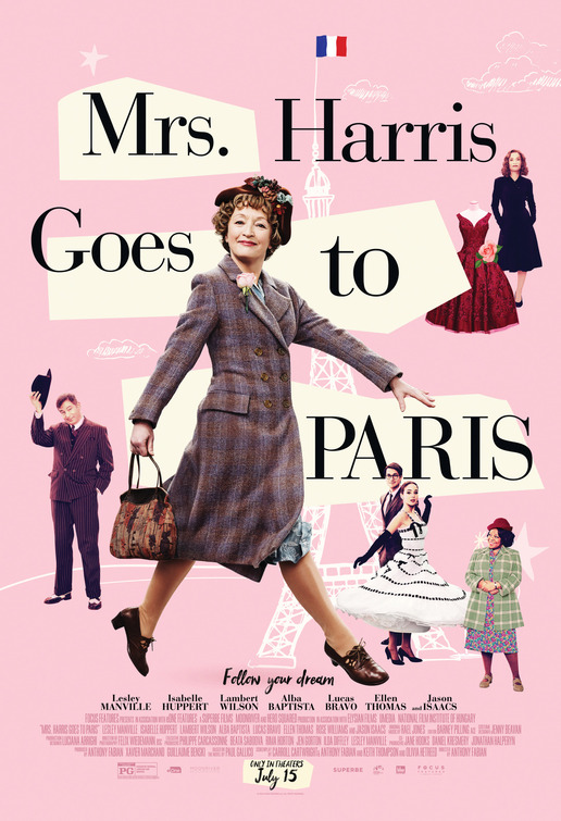 MRS. HARRIS GOES TO PARIS poster