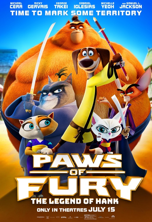 PAWS OF FURY: The Legend of Hank poster