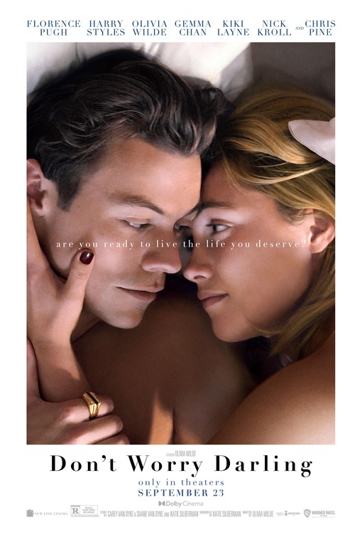 DON'T WORRY DARLING poster