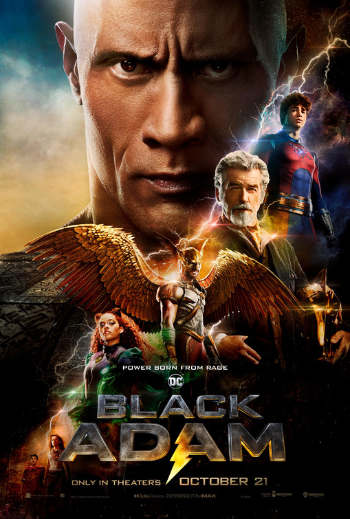 BLACK ADAM poster