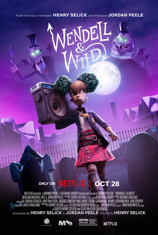 WENDELL & WILD poster