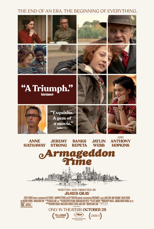 ARMAGEDDON TIME poster