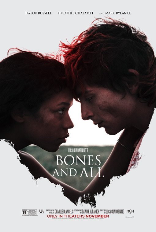 BONES AND ALL poster