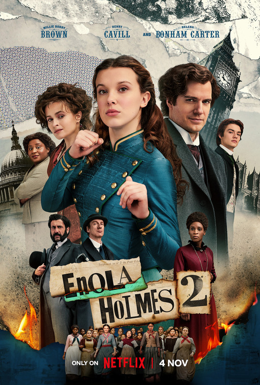 ENOLA HOLMES 2 poster