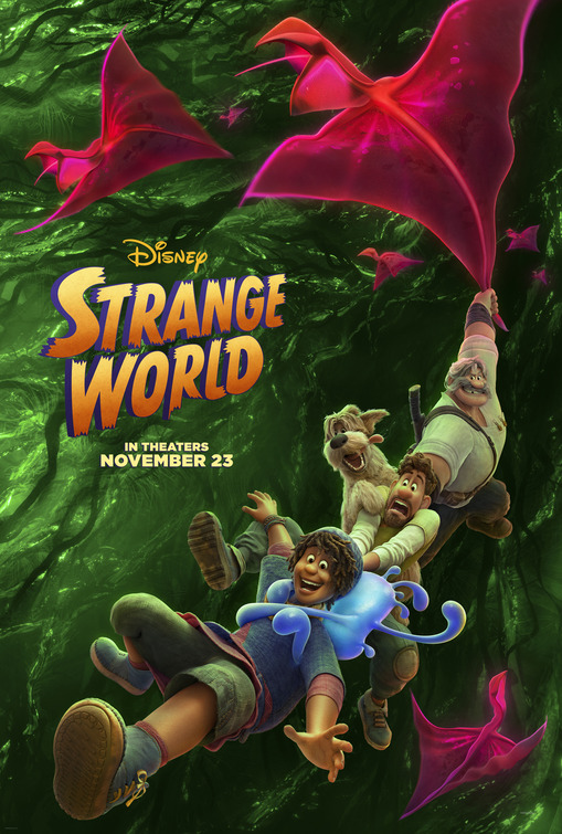 STRANGE WORLD poster